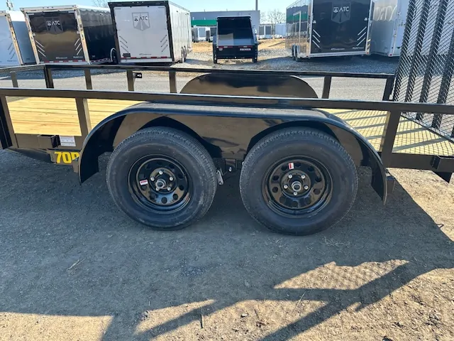 Big Tex 7x20 Landscape Utility Trailer Ramp Gate - Image 7