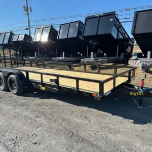 Big Tex 7x18 Landscape Utility Trailer 7K Ramp Gate
