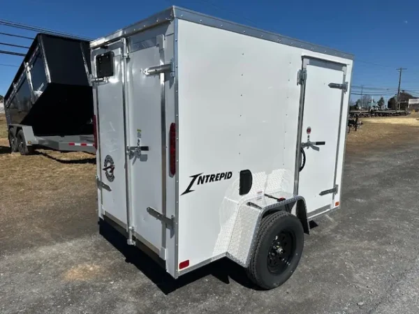 Homesteader 5x8 Enclosed V-Nose Cargo Trailer - Image 7