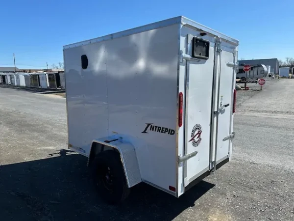 Homesteader 5x8 Enclosed V-Nose Cargo Trailer - Image 6