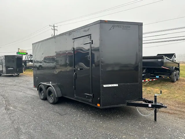 Homesteader 7x16 V-Nose Enclosed Cargo Trailer