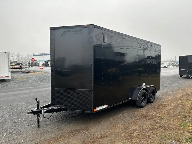 Homesteader 7x16 V-Nose Enclosed Cargo Trailer - Image 5