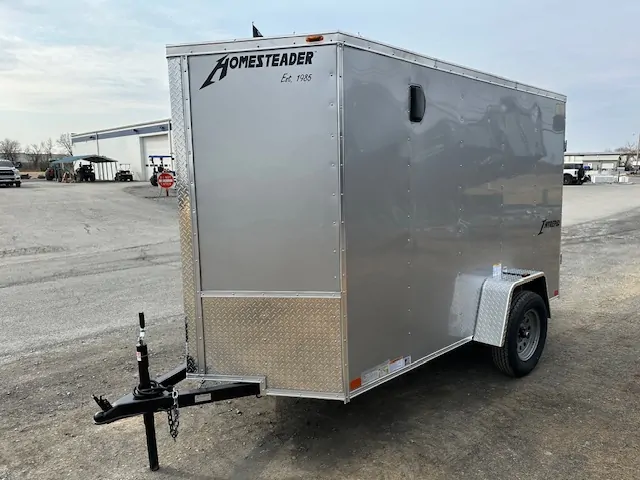 Homesteader 5x10 Enclosed V-Nose Cargo Trailer - Image 5