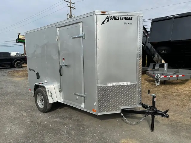 Homesteader 5x10 Enclosed V-Nose Cargo Trailer - Image 4