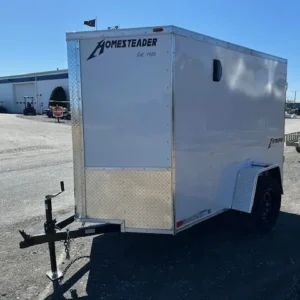 Homesteader 5x8 Enclosed V Nose Cargo