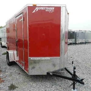 Homesteader 6x12 V-Nose Enclosed Trailer