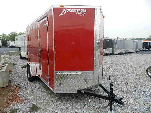 Homesteader 6x12 V-Nose Enclosed Trailer