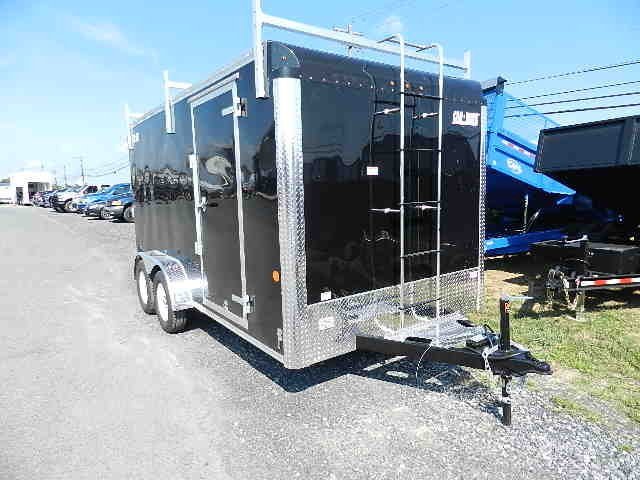Car Mate 7x14 Enclosed Contractor Trailer