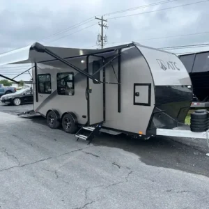 ATC 7.5x20 Aluminum Travel Trailer Toy Hauler