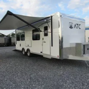 ATC 8.5x24 Aluminum Office Trailer Mobile Command Center