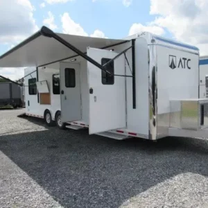 ATC 8.5x28 Aluminum Office Trailer Mobile Command Center