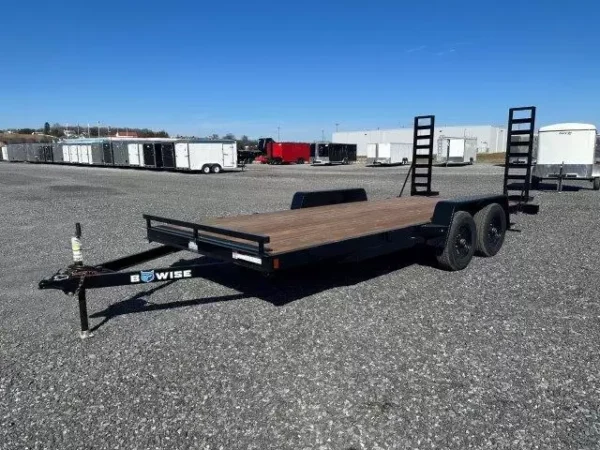 BWise 7x18 Low Profile LE Equipment Trailer Ladder Ramps - Image 3