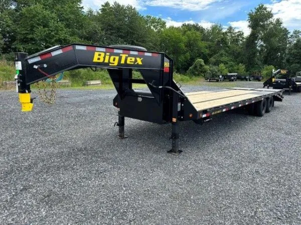 Big Tex 8.5x30 Gooseneck Deckover Equipment Trailer Mega Ramps - Image 3