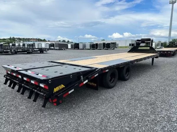 Big Tex 8.5x30 Gooseneck Deckover Equipment Trailer Mega Ramps - Image 4