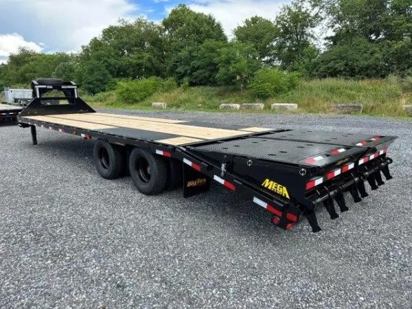 Big Tex 8.5x30 Gooseneck Deckover Equipment Trailer Mega Ramps - Image 6