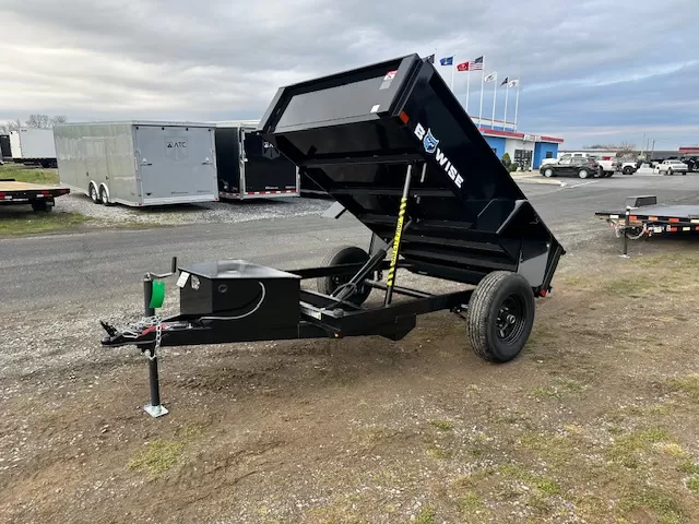 BWise 5x8 Dump Trailer 5K Spreader Gate - Image 4