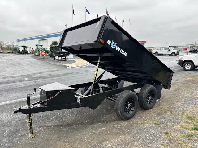 BWise 6x10 Deckover Dump Trailer 10K Spreader Gate - Image 6