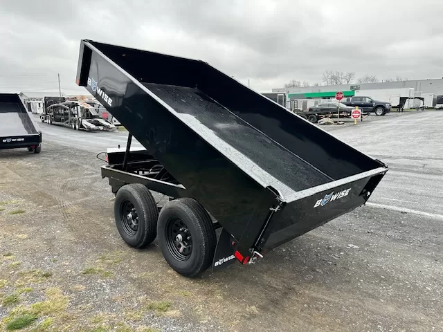 BWise 6x10 Deckover Dump Trailer 10K Spreader Gate - Image 5