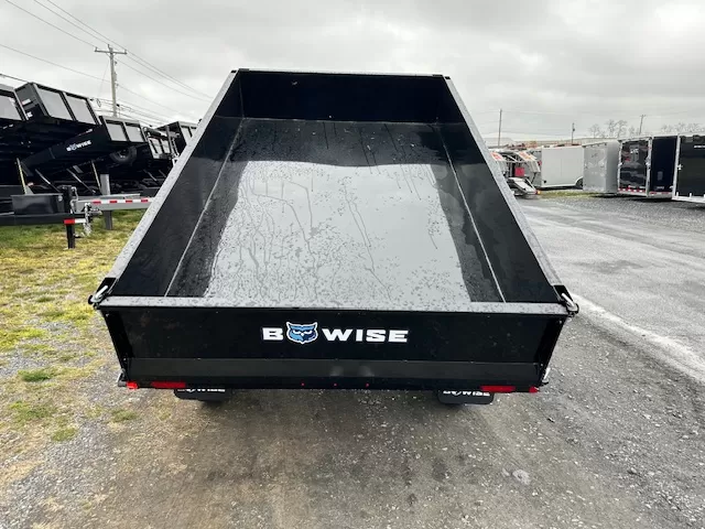 BWise 6x10 Deckover Dump Trailer 10K Spreader Gate - Image 4