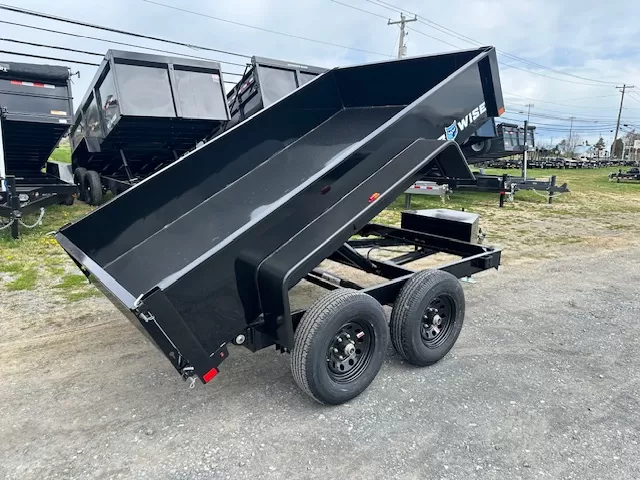 BWise 6x10 Low Profile Dump Trailer 6K Axles - Image 6