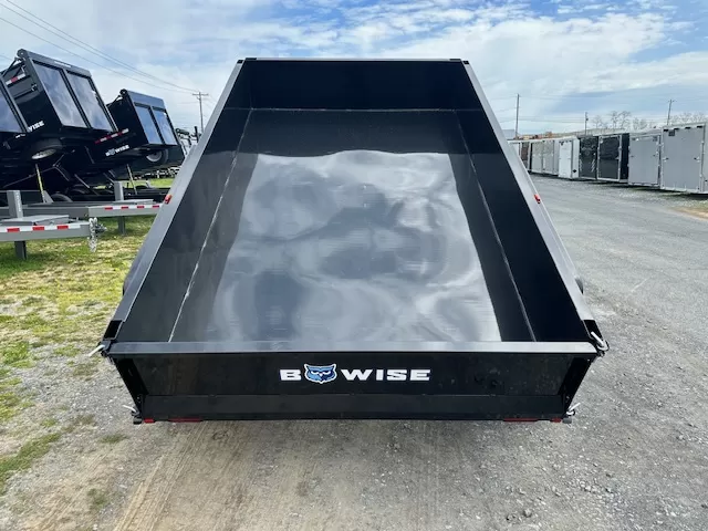 BWise 6x10 Low Profile Dump Trailer 6K Axles - Image 5