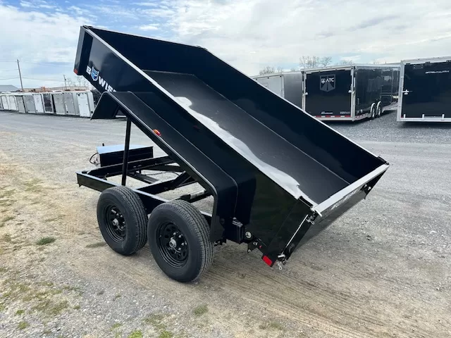 BWise 6x10 Low Profile Dump Trailer 6K Axles - Image 4