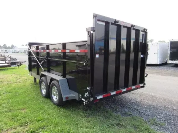 BWise 7x16 Heavy Duty Gooseneck Dump Ultimate Dump Trailer - Image 6
