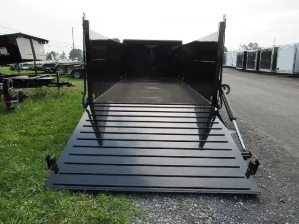 BWise 7x16 Heavy Duty Gooseneck Dump Ultimate Dump Trailer - Image 2