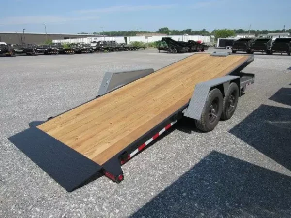 CAM Superline 7x19 Equipment Trailer Split Tilt - Image 4