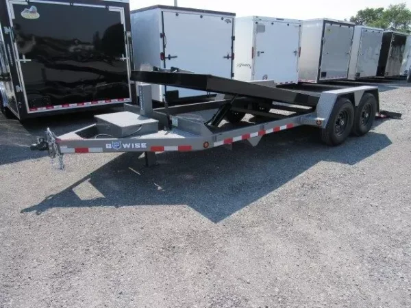 CAM Superline 7x19 Equipment Trailer Split Tilt - Image 9
