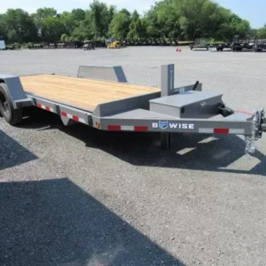 CAM Superline 7x19 Equipment Trailer Split Tilt
