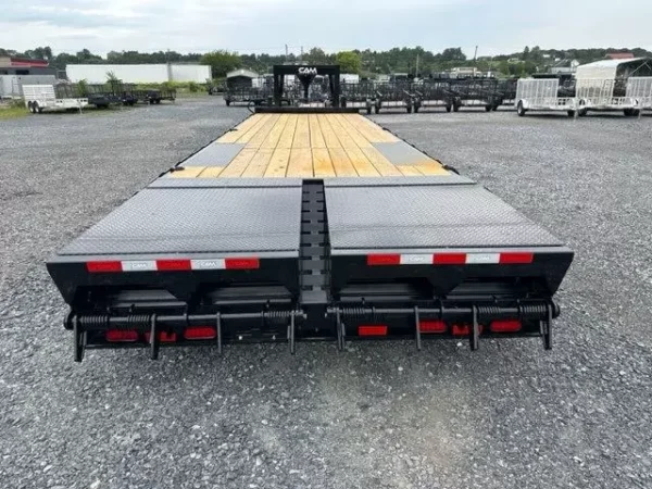 CAM Superline 8x30 Gooseneck Deckover Equipment Trailer - Image 4