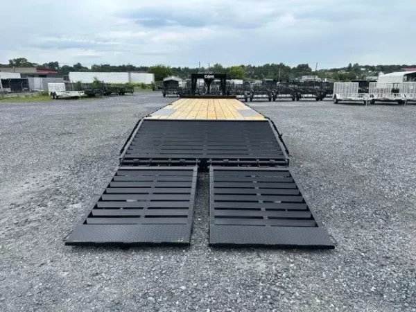 CAM Superline 8x30 Gooseneck Deckover Equipment Trailer - Image 2