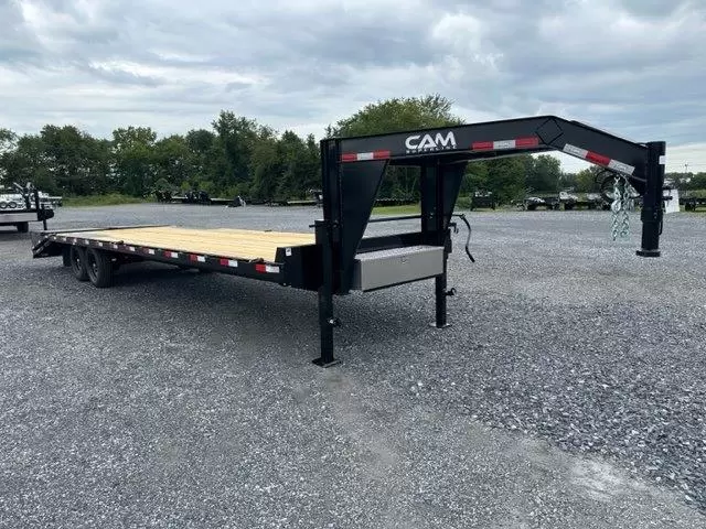 CAM Superline 8x30 Gooseneck Deckover Equipment Trailer