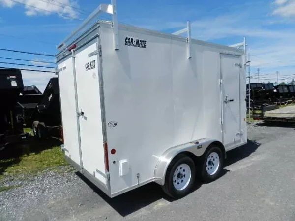 Car Mate 7x12 V-Nose Enclosed Trailer - Image 5