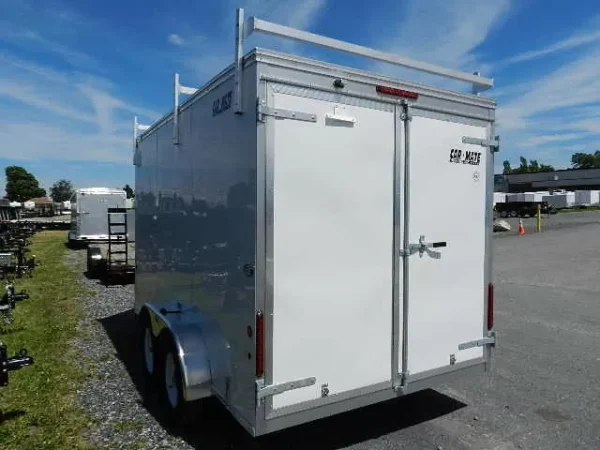 Car Mate 7x12 V-Nose Enclosed Trailer - Image 3