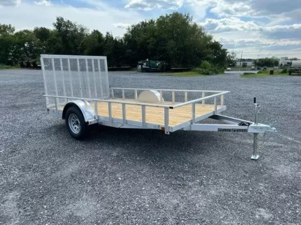 Carry-On 7x12 Aluminum Landscape Utility Trailer – Rear Gate - Image 6