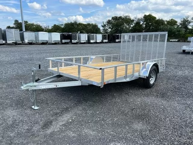 Carry-On 7x12 Aluminum Landscape Utility Trailer – Rear Gate - Image 5