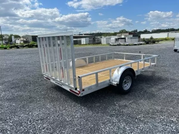 Carry-On 7x12 Aluminum Landscape Utility Trailer – Rear Gate - Image 2