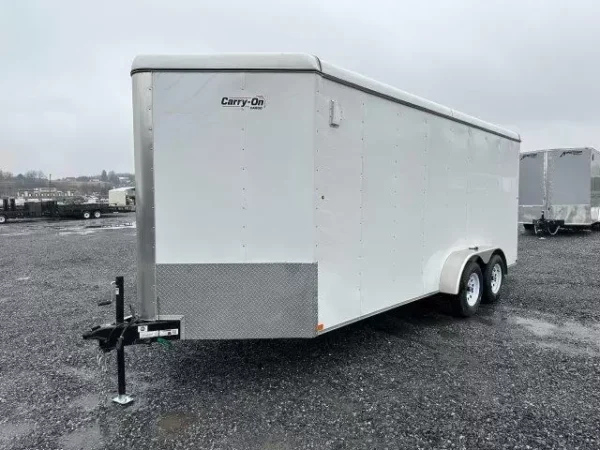 Carry On 7x18 Enclosed V-Nose Cargo Trailer - Image 7