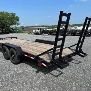 Carry-On 7x20 Equipment Trailer Ladder Ramps