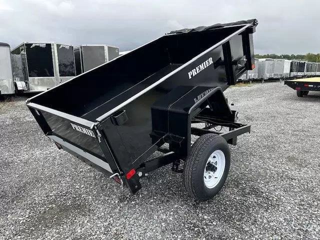 Premier 5x8 Low Profile Dump Trailer - Image 4