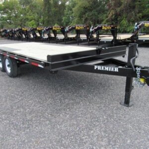 Premier 8.5x18 Deckover Equipment Trailer 14K GVW