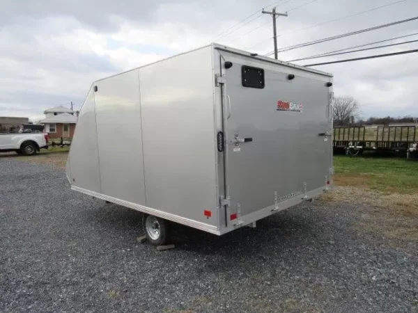 Sno Pro 8.5x12 Enclosed Snowmobile Trailer Aluminum Hybrid - Image 4
