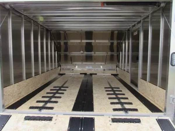 Sno Pro 8.5x12 Enclosed Snowmobile Trailer Aluminum Hybrid - Image 3