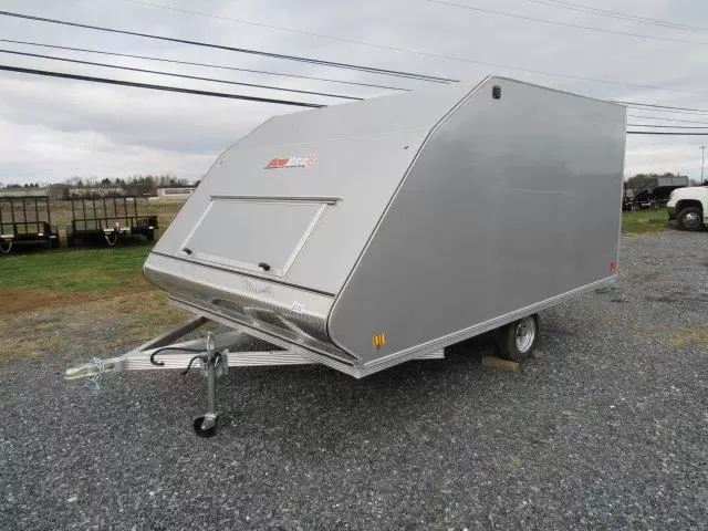 Sno Pro 8.5x12 Enclosed Snowmobile Trailer Aluminum Hybrid