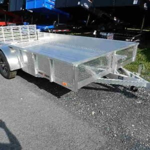 Sport Haven 7x14 Aluminum Utility Trailer Deluxe Package