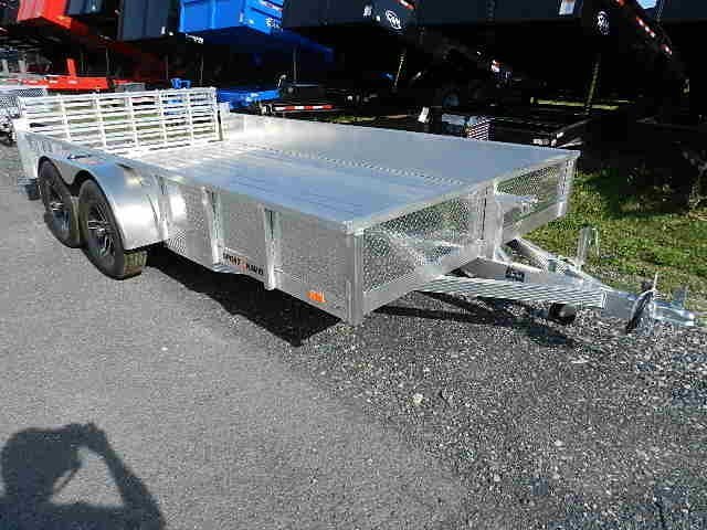 Sport Haven 7x14 Aluminum Utility Trailer Deluxe Package