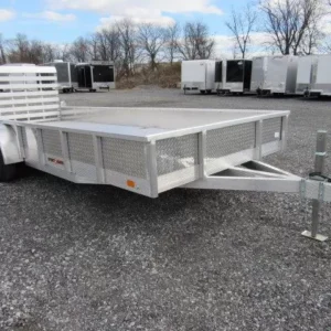 Sport Haven 7x18 Aluminum Landscape Trailer Heavy Duty Ramp