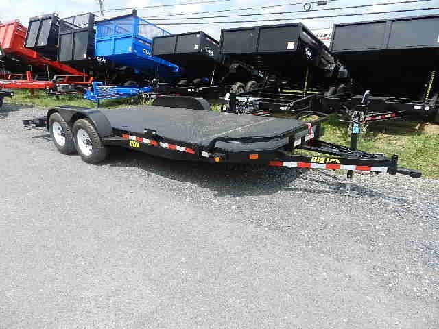 Big Tex 83″ x 18′ Steel Deck Car Trailer 10K GVW - Image 2